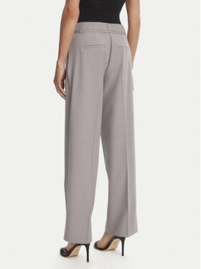 ONLY Spodnie materiałowe Marine 15338350 Szary Straight Fit