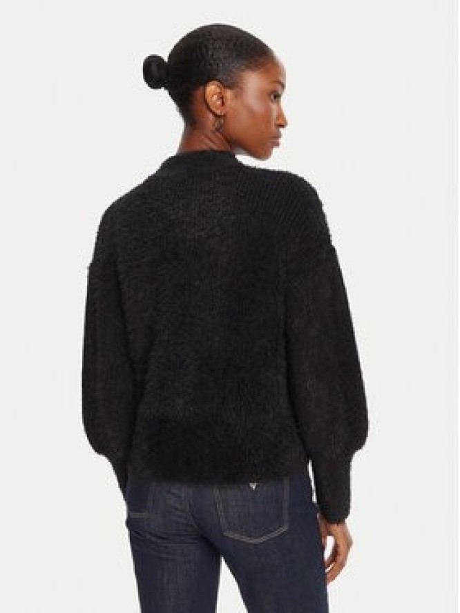 Guess Sweter W4BR25 Z3BH0 Czarny Regular Fit