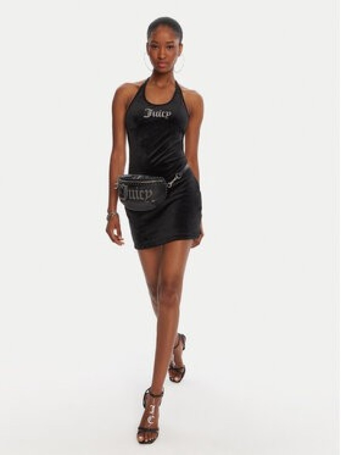 Juicy Couture Sukienka koktajlowa JCWED125326 Czarny Slim Fit