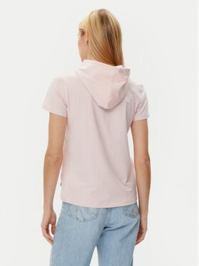 Guess T-Shirt W5GP28 J1314 Beżowy Regular Fit