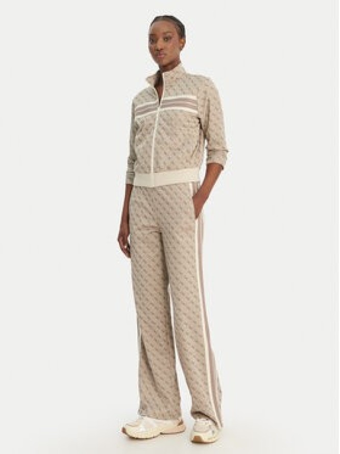 Guess Bluza V6GQ06 K2957 Beżowy Regular Fit