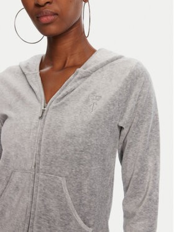 Juicy Couture Bluza Robyn JCSEBJ007 Szary Slim Fit