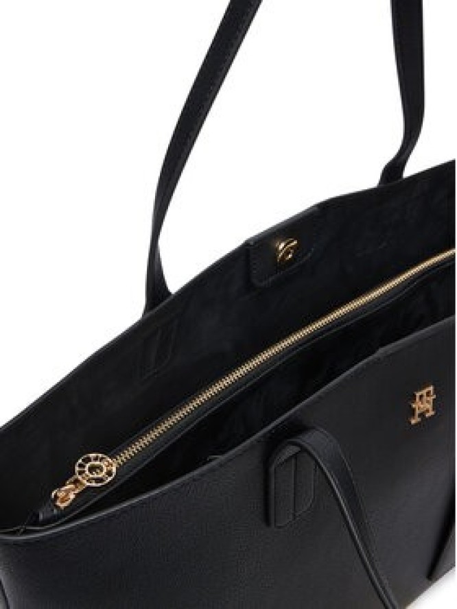 Tommy Hilfiger Torebka Th Icon Tote AW0AW18724 Czarny