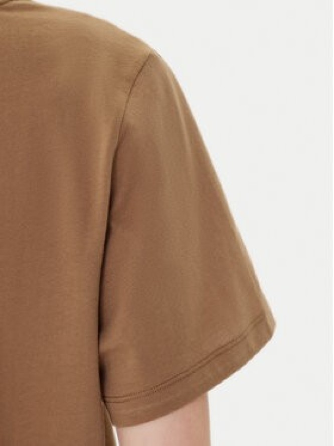 TWINSET T-Shirt 252TP2057 Brązowy Loose Fit