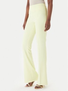 Rinascimento Spodnie materiałowe CFC0127876003 Żółty Slim Fit