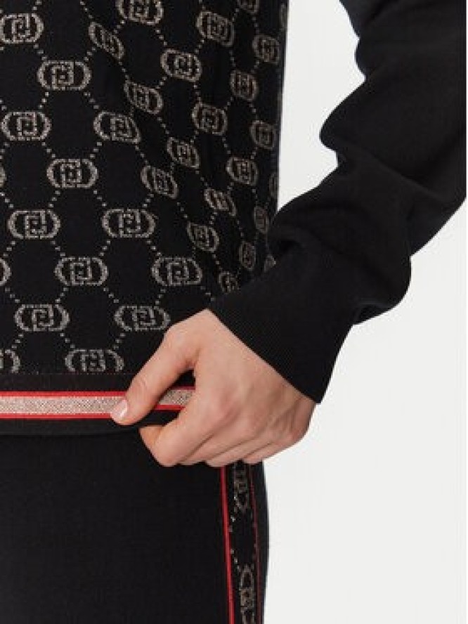 Liu Jo Sport Sweter TF4228 MS63L Czarny Regular Fit