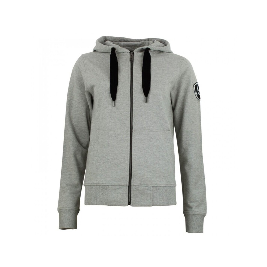 Damska bawełniana bluza rozpinana na całej długości Peak Mountain French Terry