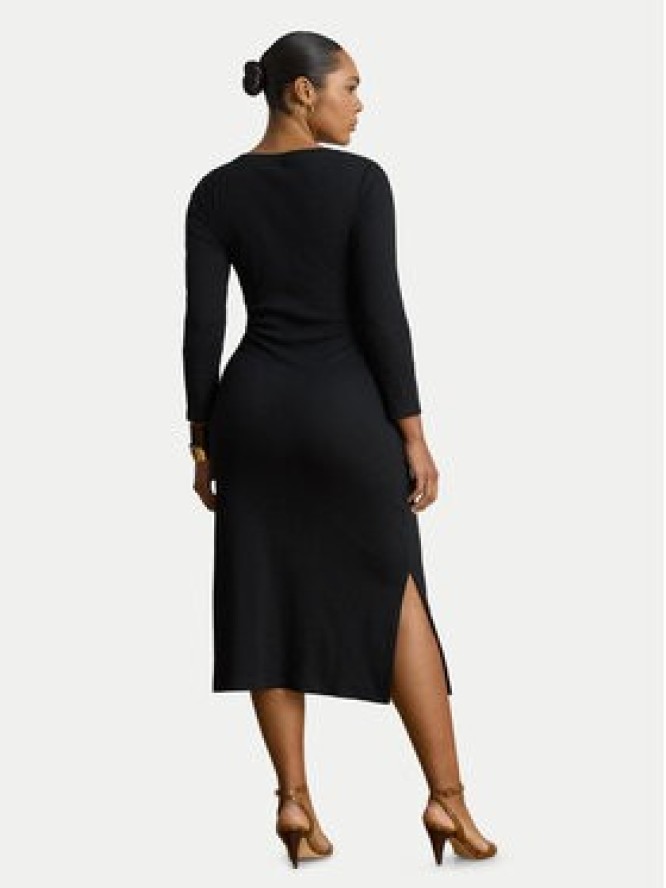 LAUREN RALPH LAUREN Sukienka codzienna 200973598004 Czarny Regular Fit