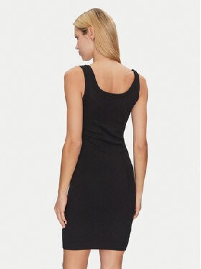 Guess Sukienka dzianinowa W5RK17 Z2YJ2 Czarny Slim Fit