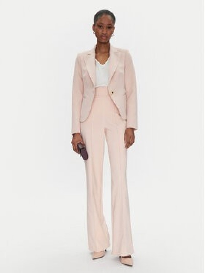 Rinascimento Marynarka CFC0122735003 Różowy Regular Fit