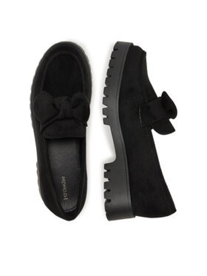 DeeZee Loafersy HXG2108-93 Czarny