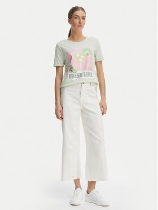 ONLY T-Shirt Kita 15291465 Zielony Regular Fit