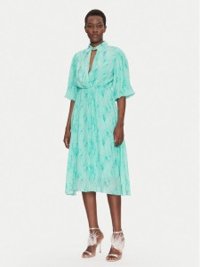 Fracomina Sukienka codzienna FS25SD2009W422J3 Błękitny Regular Fit