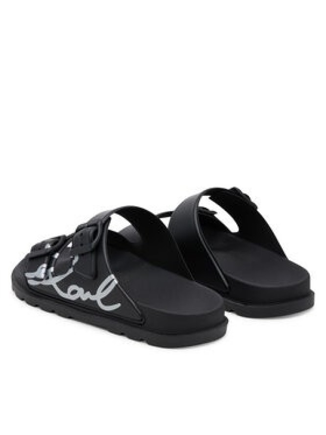 KARL LAGERFELD Klapki Kondo Tred KL80972 Czarny
