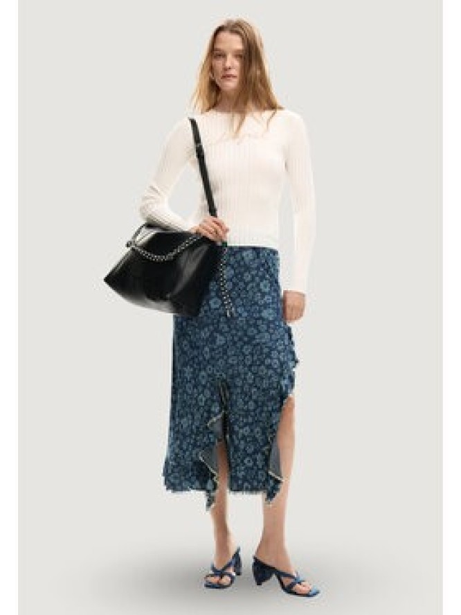 Desigual Spódnica jeansowa Anem 26SWFW04 Niebieski Regular Fit