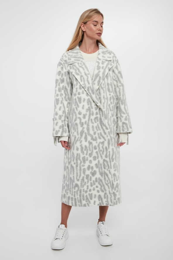 Płaszcz damski wełniany z moherem SPORTALM