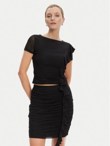 Guess Bluzka W5YP08 KCZC2 Czarny Regular Fit