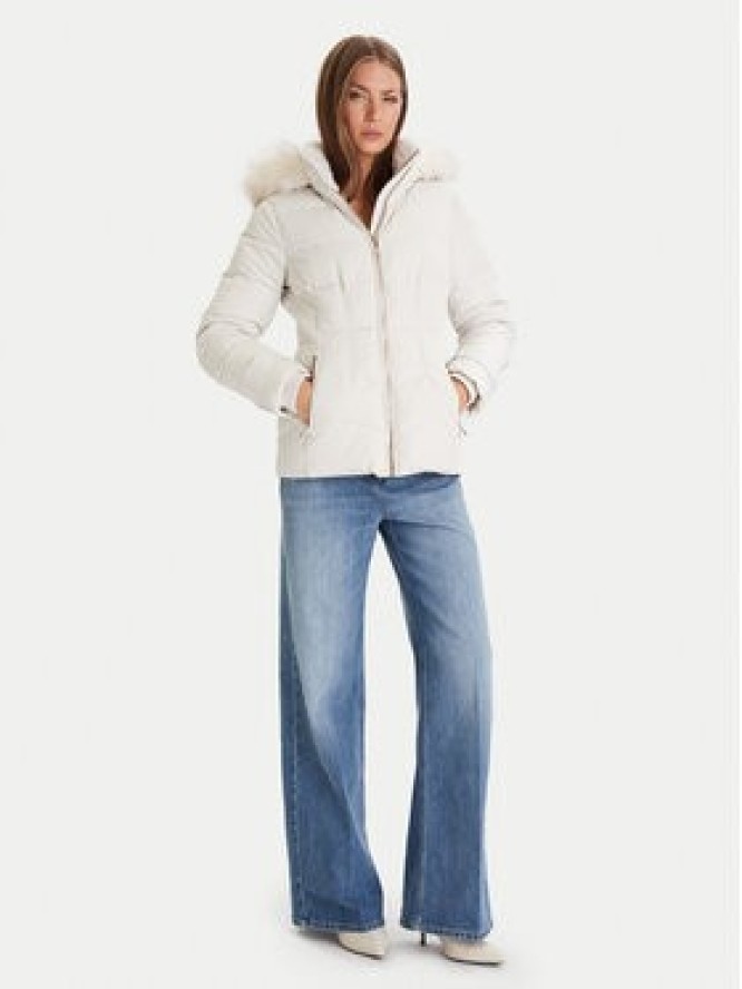 Morgan Kurtka puchowa 252-GITELA Beżowy Regular Fit