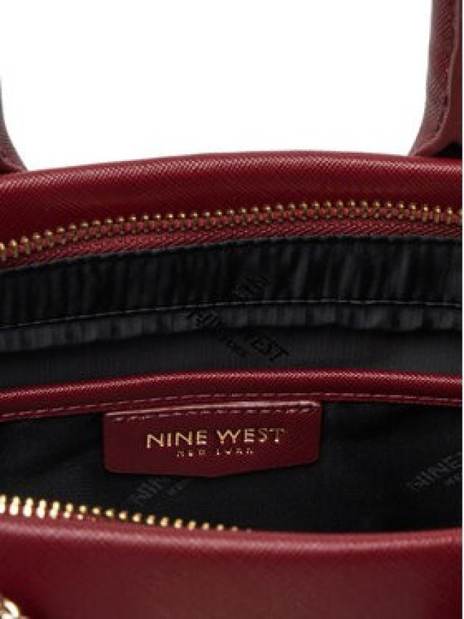 Nine West Torebka CEO-Chelsea-Charm-I-LX10187 Bordowy