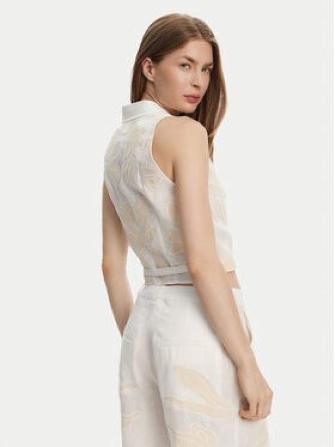 Marella Bluzka Kriss 2513161162 Biały Regular Fit