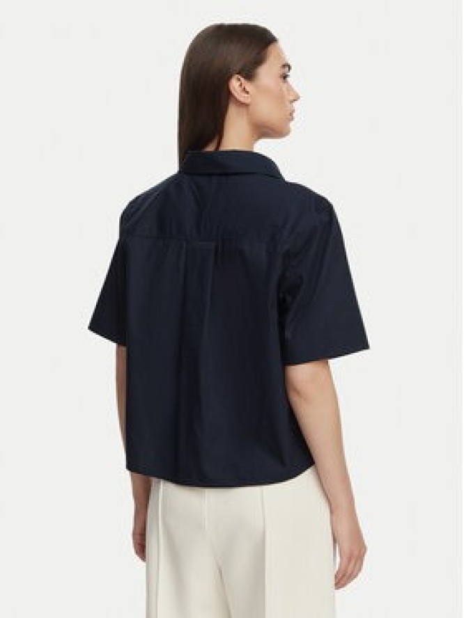 Tommy Hilfiger Koszula WW0WW48899 Granatowy Relaxed Fit