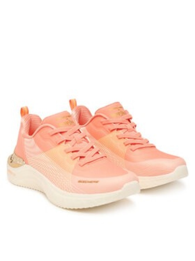 Skechers Sneakersy Snoop Dogg: Snoop Ace - Cyber Walker 186025/ORG Różowy