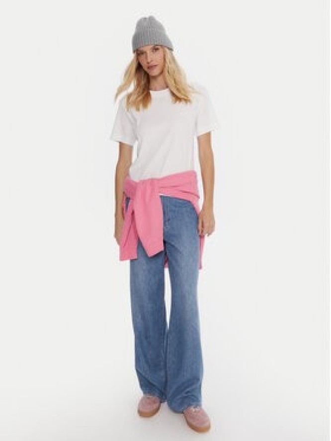 Quiksilver T-Shirt Essential EQWZT03196 Biały Regular Fit