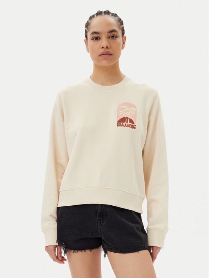 Billabong Bluza Sunpalms EBJSF00169 Beżowy Regular Fit