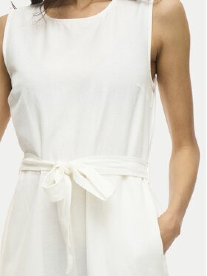 Vila Kombinezon Prisilla 14104792 Biały Regular Fit