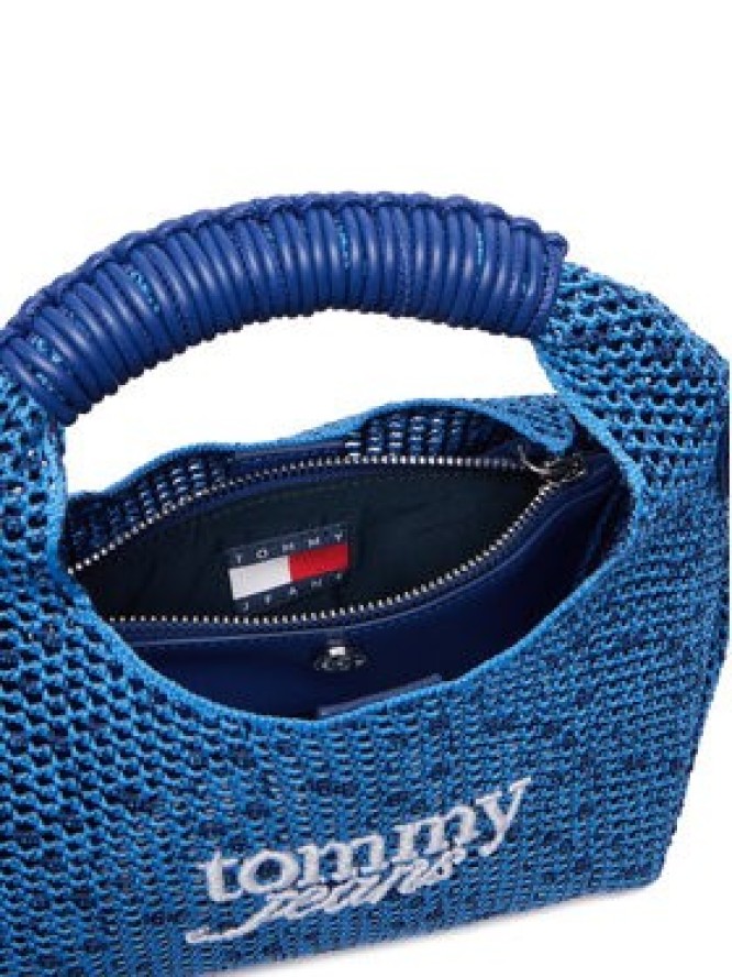 Tommy Jeans Torebka Tjw Summer Crochet Crossover AW0AW18779 Niebieski