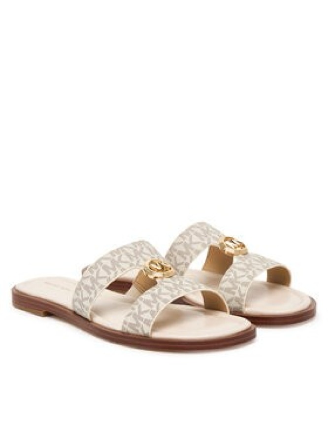 MICHAEL Michael Kors Klapki Ering Flat 40S6ERFS2B Écru