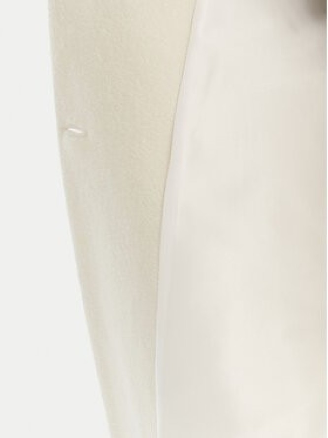 YES LONDON Płaszcz wełniany CD1223ECO Écru Regular Fit