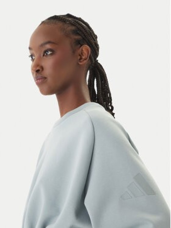 adidas Bluza Soft Lux KA7015 Zielony Loose Fit