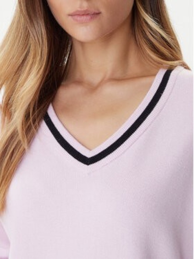 Liu Jo Sport Sweter TF5229 MS59L Różowy Regular Fit