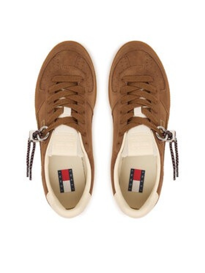 Tommy Jeans Sneakersy The Greenwich Edge Max EN0EN03122 Brązowy jasny