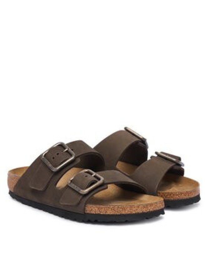 Birkenstock Klapki Arizona Wire Buckle 1032764 Beżowy ciemny