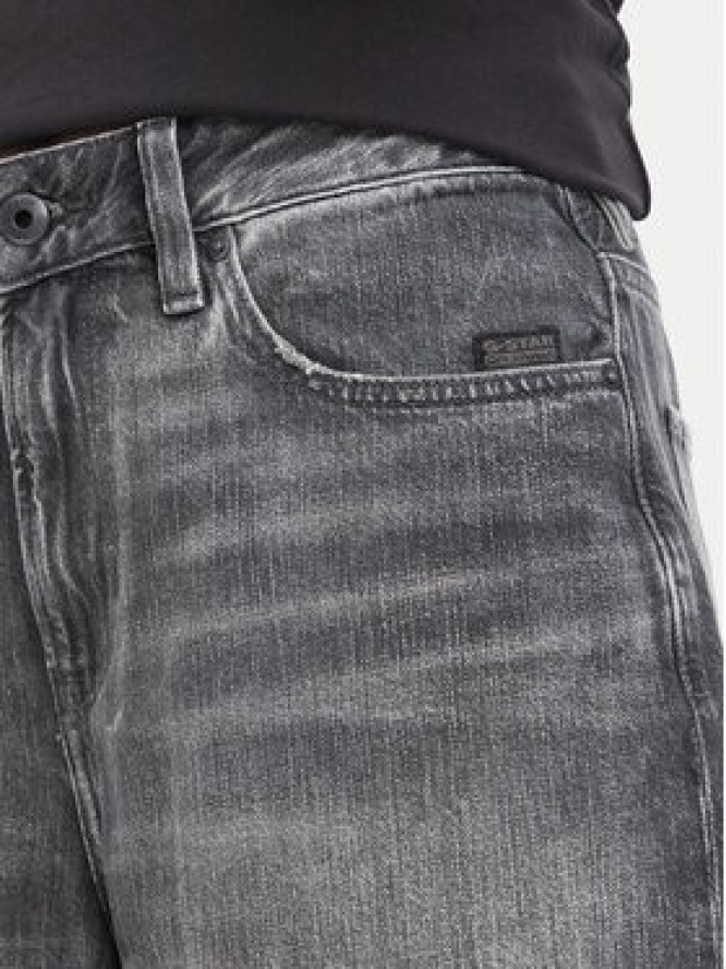 G-STAR Jeansy Barrel 3D D30623-D537 Szary Boyfriend Fit
