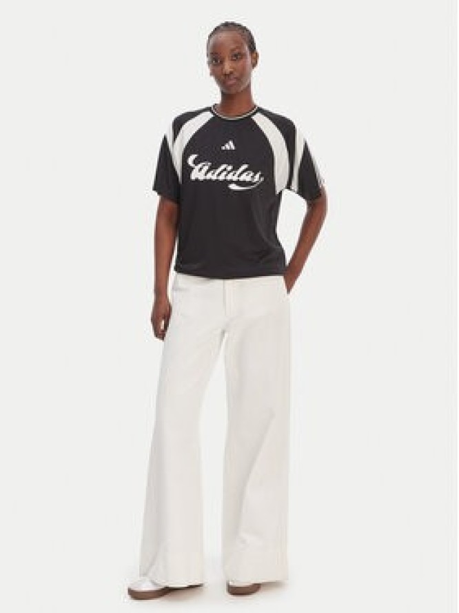 adidas T-Shirt House Of Tiro JY7623 Czarny Regular Fit