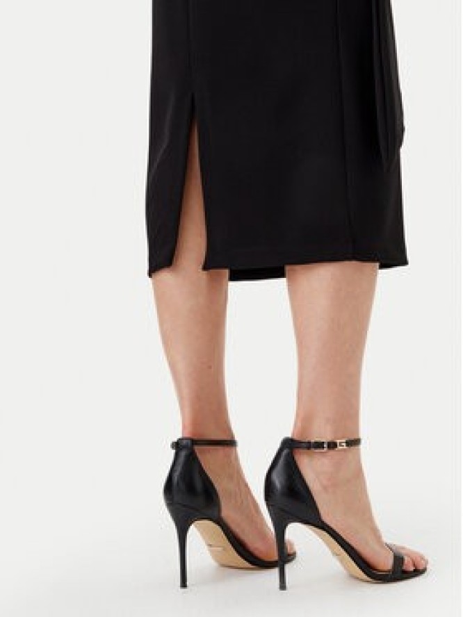 Rinascimento Sukienka koktajlowa CFC0019923002 Czarny Regular Fit