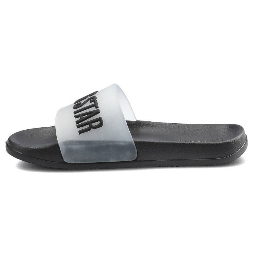 Czarne Klapki Big Star Modne Damskie Buty Na Lato