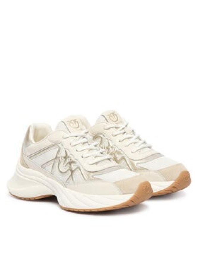 PINKO Sneakersy Ariel 33 SS0135P020 Kremowy