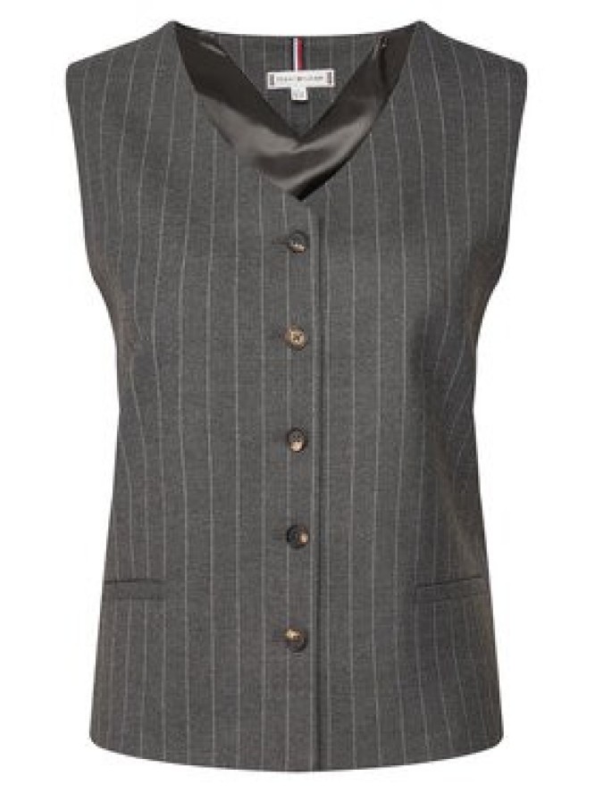 Tommy Hilfiger Kamizelka WW0WW46661 Szary Regular Fit