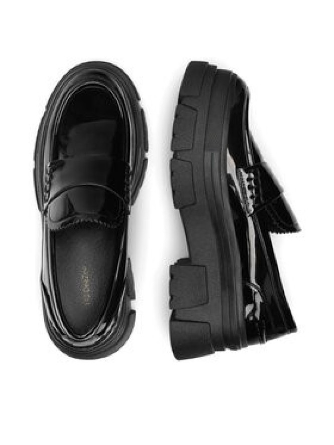 DeeZee Loafersy 62069-1 Czarny