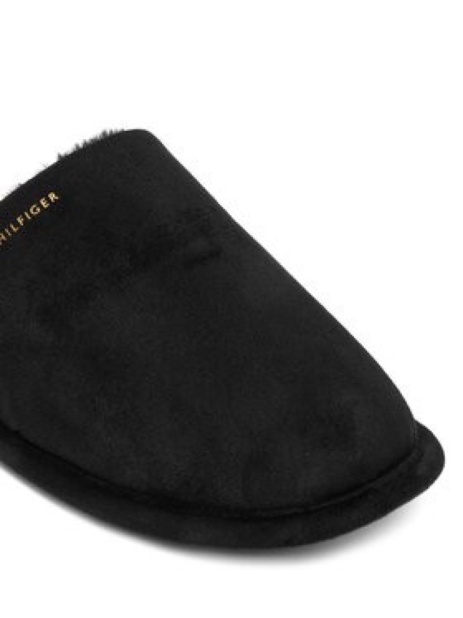 Tommy Hilfiger Kapcie Soft House Shoe FW0FW08853 Czarny
