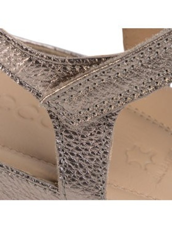 ECCO Sandały Flash 24087357462 Złoty