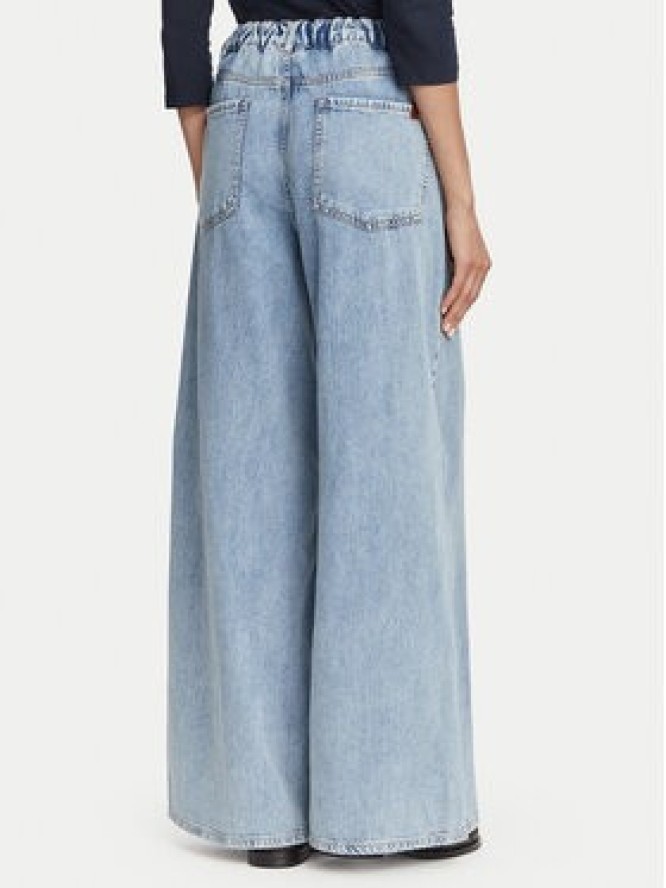 Weekend Max Mara Jeansy Zattera 2625186031 Niebieski Wide Leg