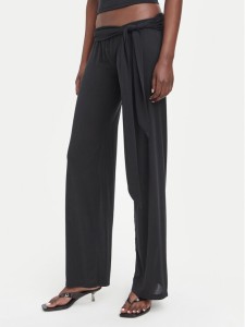Juicy Couture Spodnie materiałowe JCWFE226332 Czarny Regular Fit