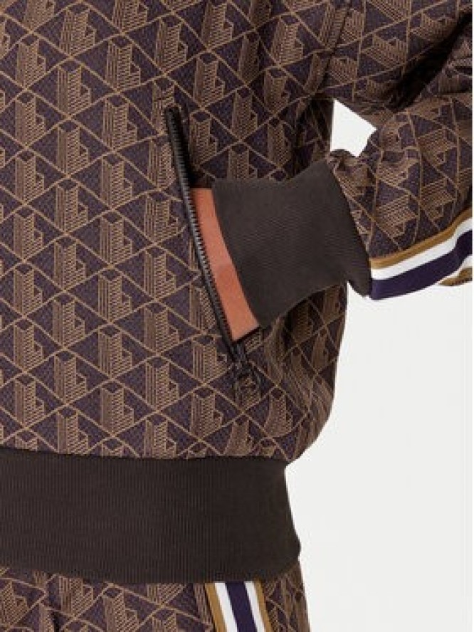 Lacoste Bluza SF7606 Brązowy Regular Fit