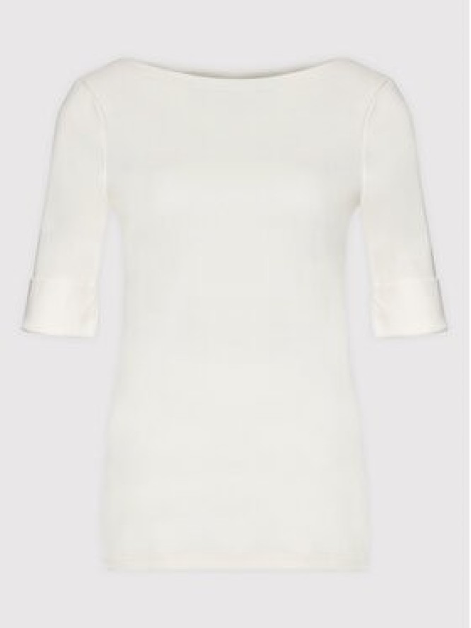LAUREN RALPH LAUREN Bluzka 200654963036 Écru Regular Fit