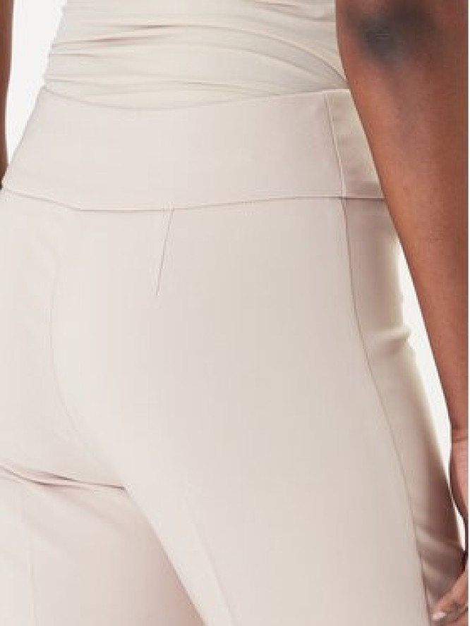 Rinascimento Spodnie materiałowe CFC0127876003 Beżowy Slim Fit